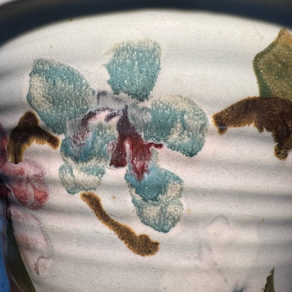 Handcrafted, beautiful bowl serving,decorative pottery, signed by woodhill - Picture 17 of 17